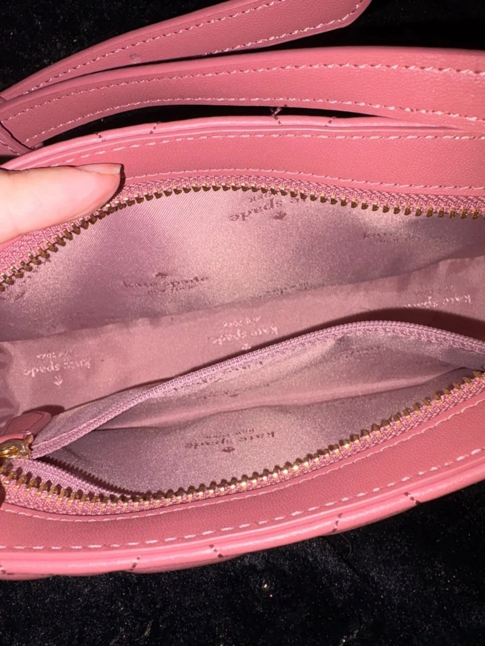 Kate spade rose gold purse